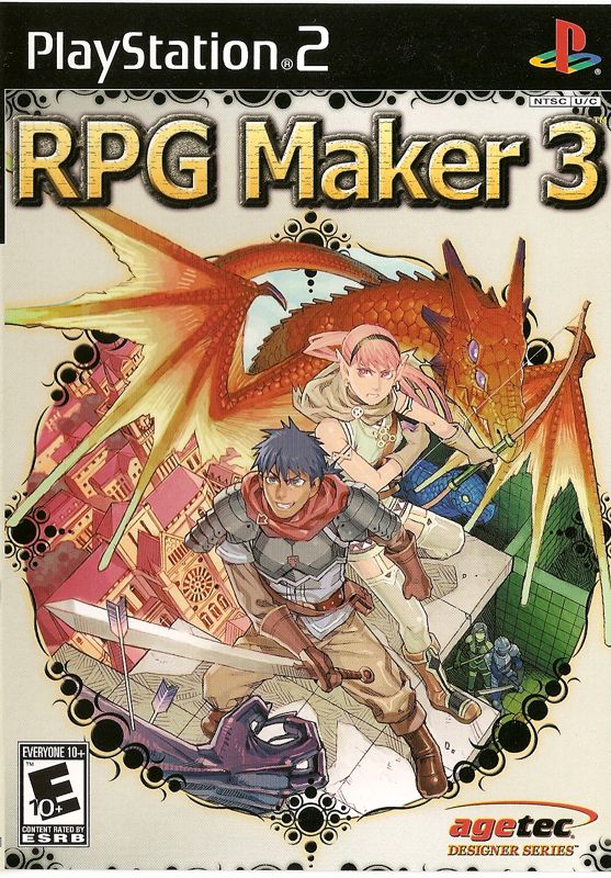 RPG Maker 3 box art for Playstation 2